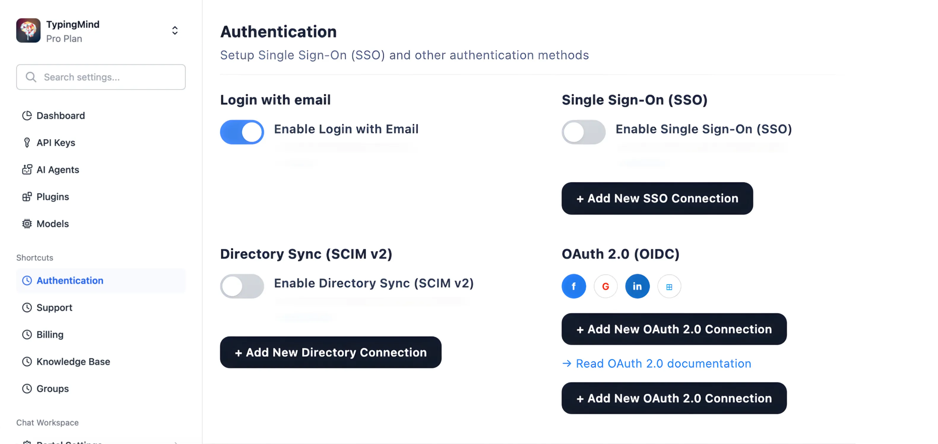 The comprehensive AI chat solution for teams