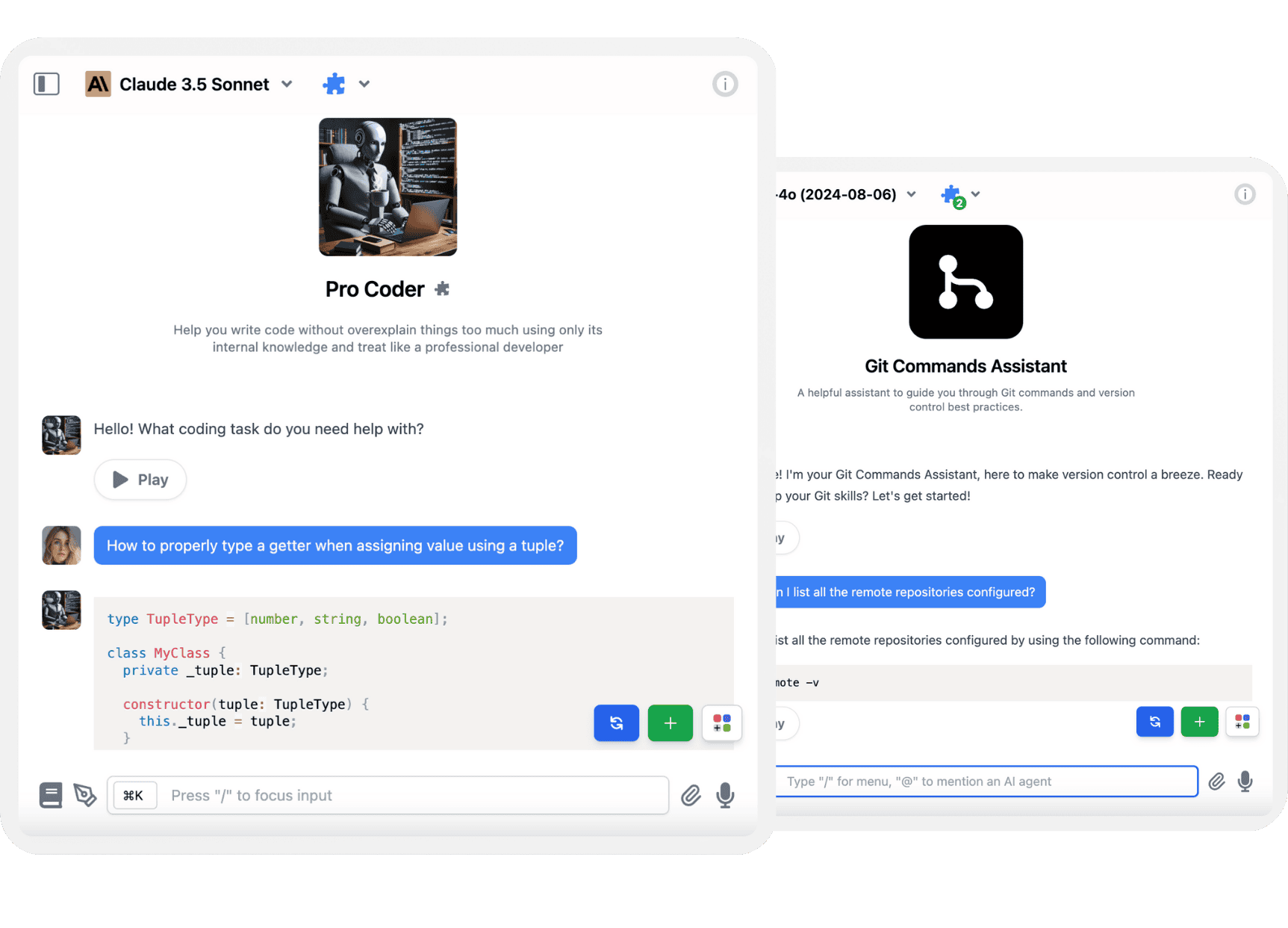 TypingMind — LLM Frontend Chat UI for AI models