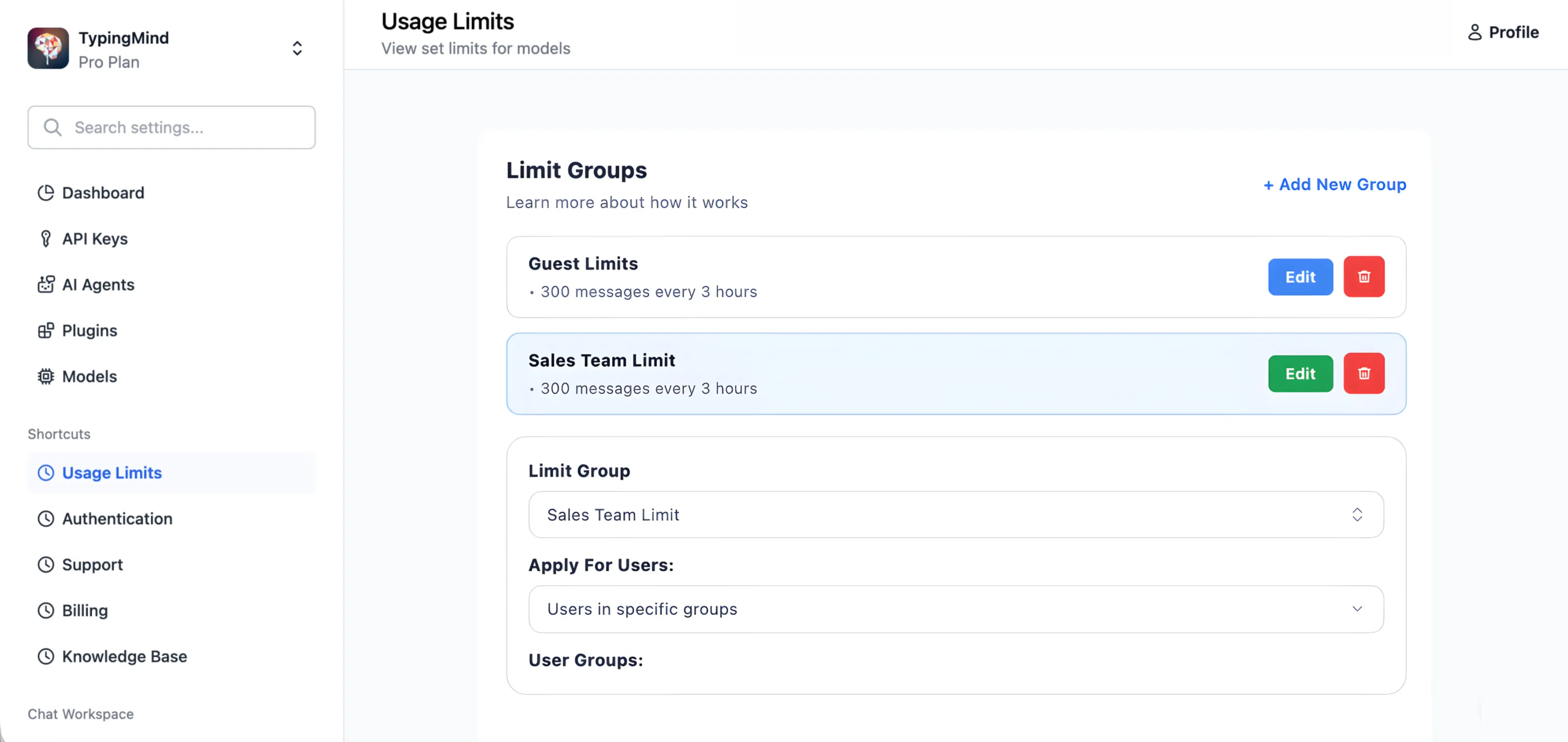 The comprehensive AI chat solution for teams